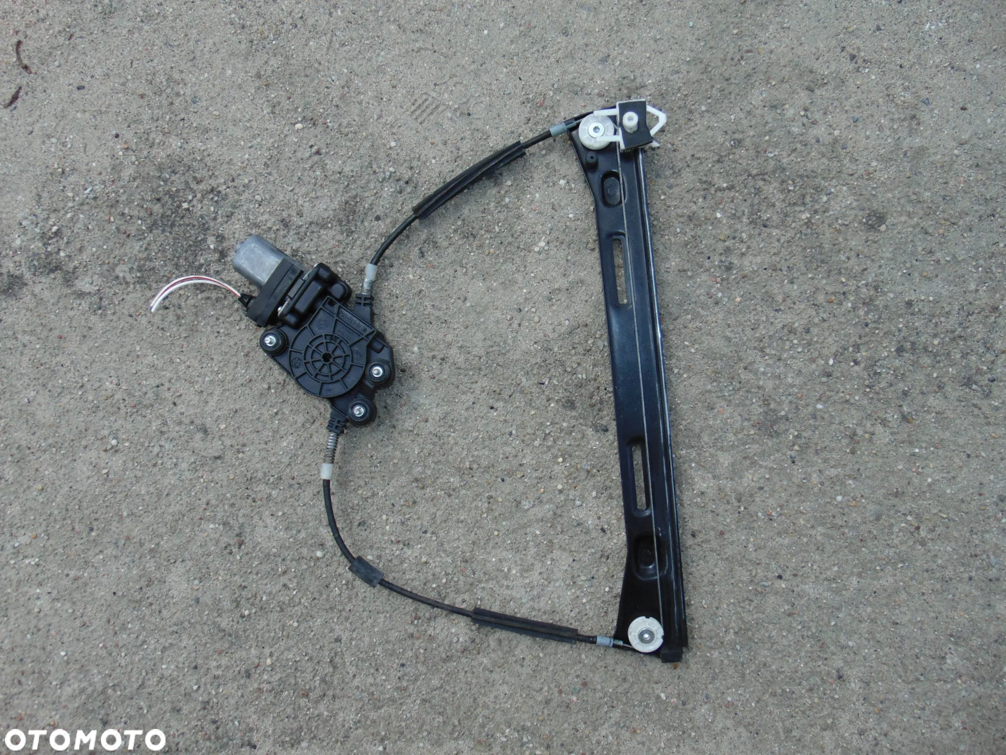 Podnośnik mechanizm szyby kierowcy lewy przód przedni Fiat Panda 2 II 03-12r - 2