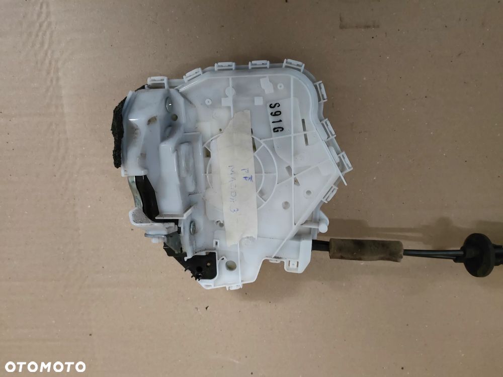 MAZDA III 3 BP 20- ZAMEK DRZWI PRAWY TYŁ 6-PIN - 9