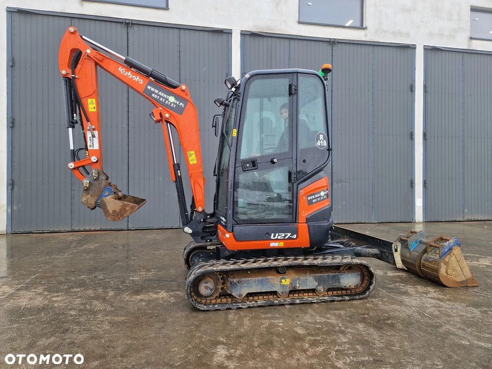 Kubota U 27-4 jak JCB CAT WACKER R418 - 7