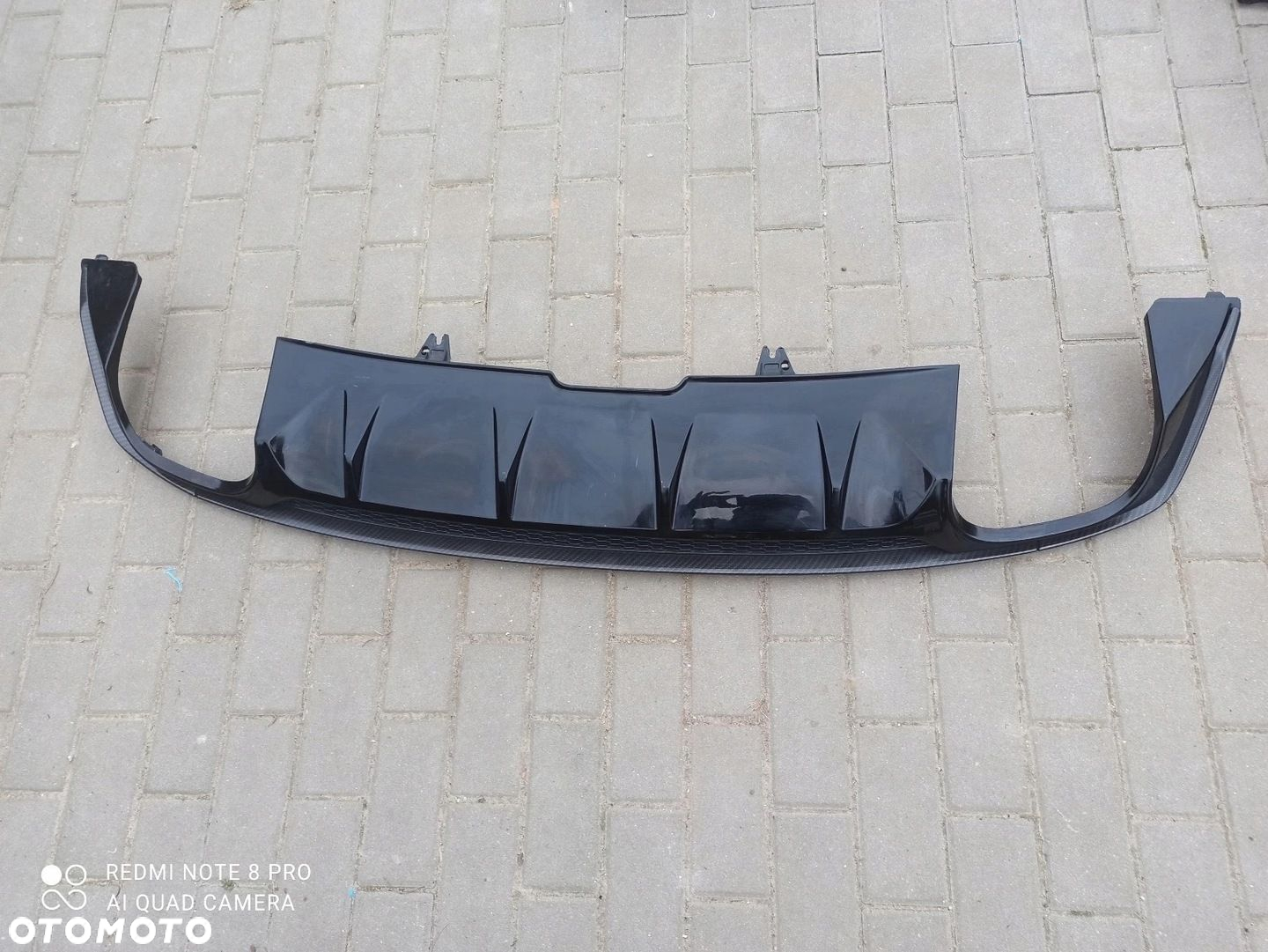 DYFUZOR SPOJLER ZDERZAKA TYŁ AUDI A5 S5 B9 CARBON - 2