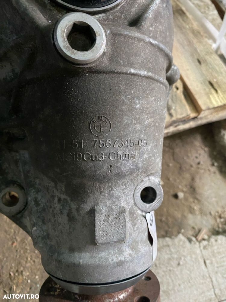 Grup diferențial față bmw F01 f10 F30 730xd 530dx 2.56 raport 256 cod 7578157 -06 - 3
