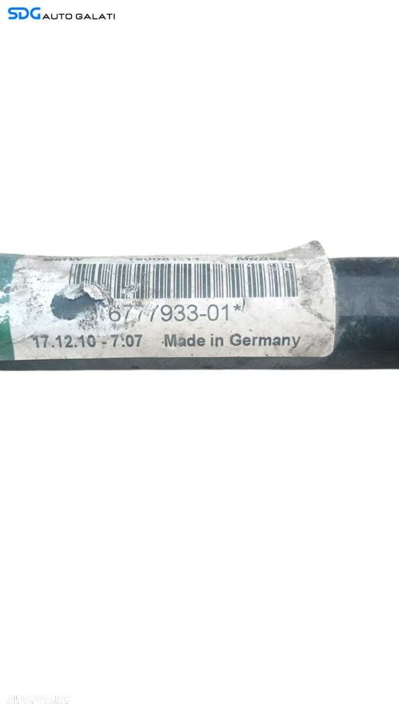 Bara Stabilizatoare Torsiune de pe Puntea Fata BMW Seria 5 F10 F11 2.0 D 2009 - 2017 Cod 6777933-01 [M9261] - 2
