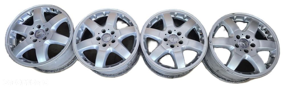 Felgi Aluminiowe Srebrne Mercedes Ml W163 Komplet 17 Cali A1634012702 - 1