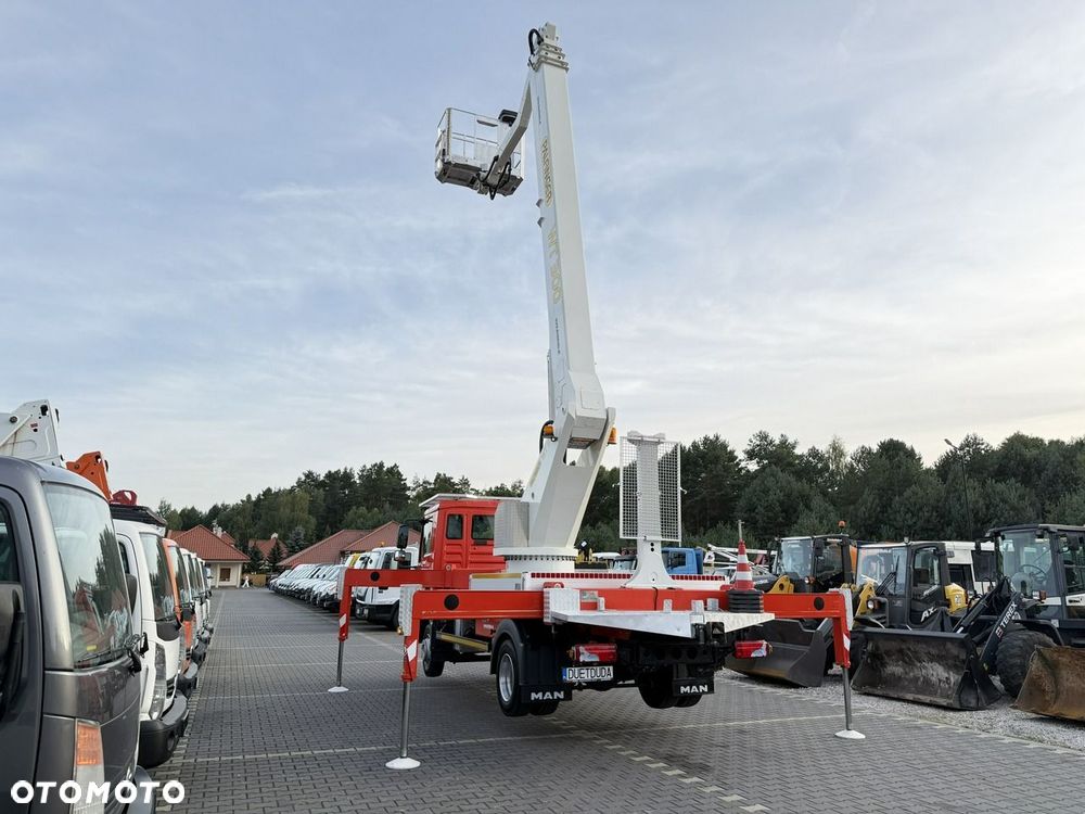 MAN TGL 7.150 Zwyżka Wumag-Palfinger WT300 wysięg 30m-bok 20m+Pilot - 16