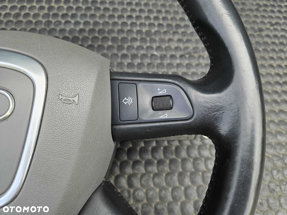 Kierownica 4F0419091BB  4F0880201S Grzana Podgrzewana Multifunkcja Czarna Skóra Air Bag Poduszka AUDI A6 C6 Q7 A4 B7 A3 8P A8 - 5