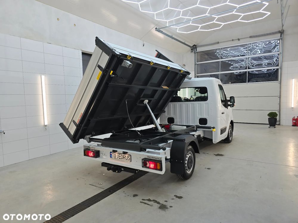 Renault MASTER 17Km WYWROTKA 3 STRONNA 1011Kg Ładowność SILNIK 2,3 AUTO NIE UŻYWANE NA GWARANCJI STAN NOWY NOWY NOWY SALON POLSKA TO SŁONIK BOGATE WYPOSAŻENIE HAK LEDY KLIMA TEMPOMAT - 8