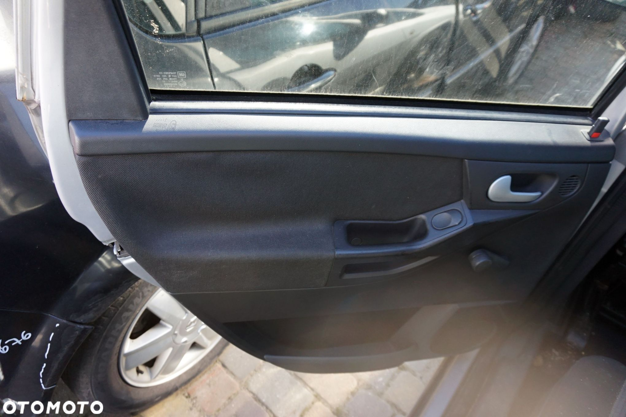 DRZWI TYLNE LEWE MERIVA A Z157  SREBRNY OPEL 2003-2005 - 9