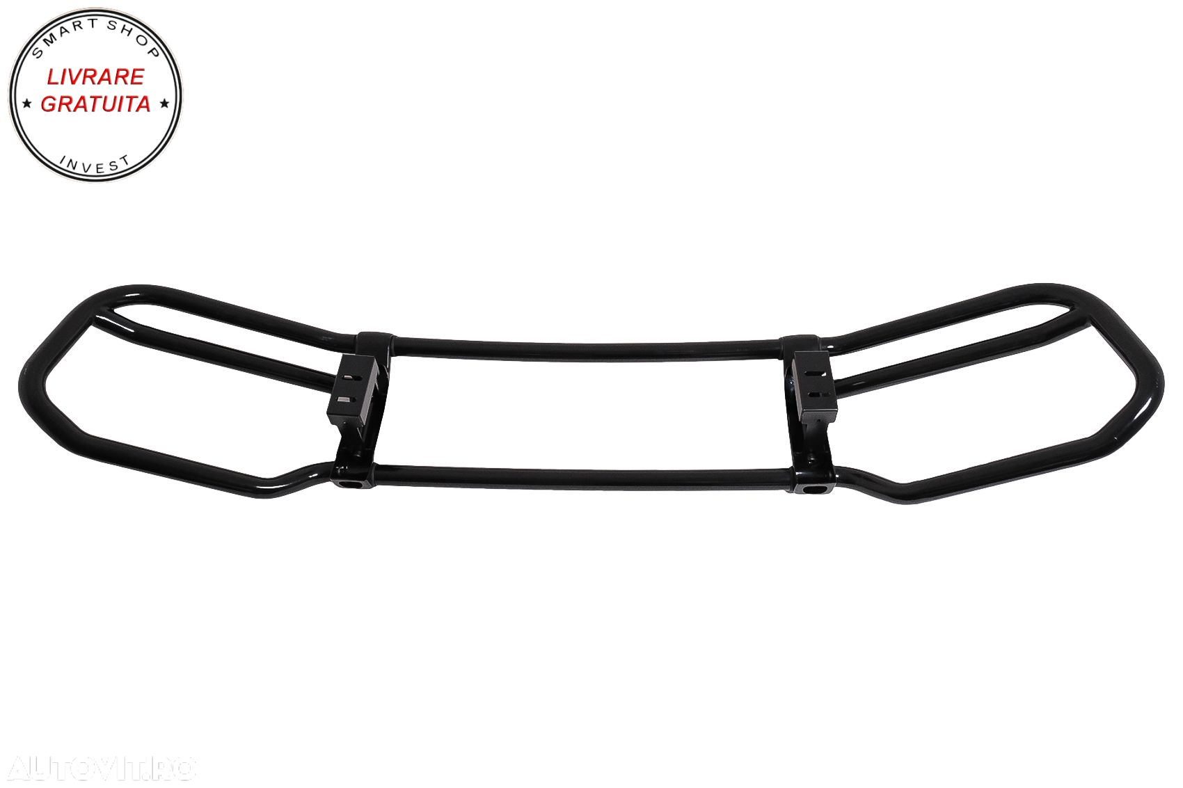 BullBar Bare Protectie Mercedes G-Class Facelift W463 W464 G63 (2018-) Negru Lucio- livrare gratuita - 6