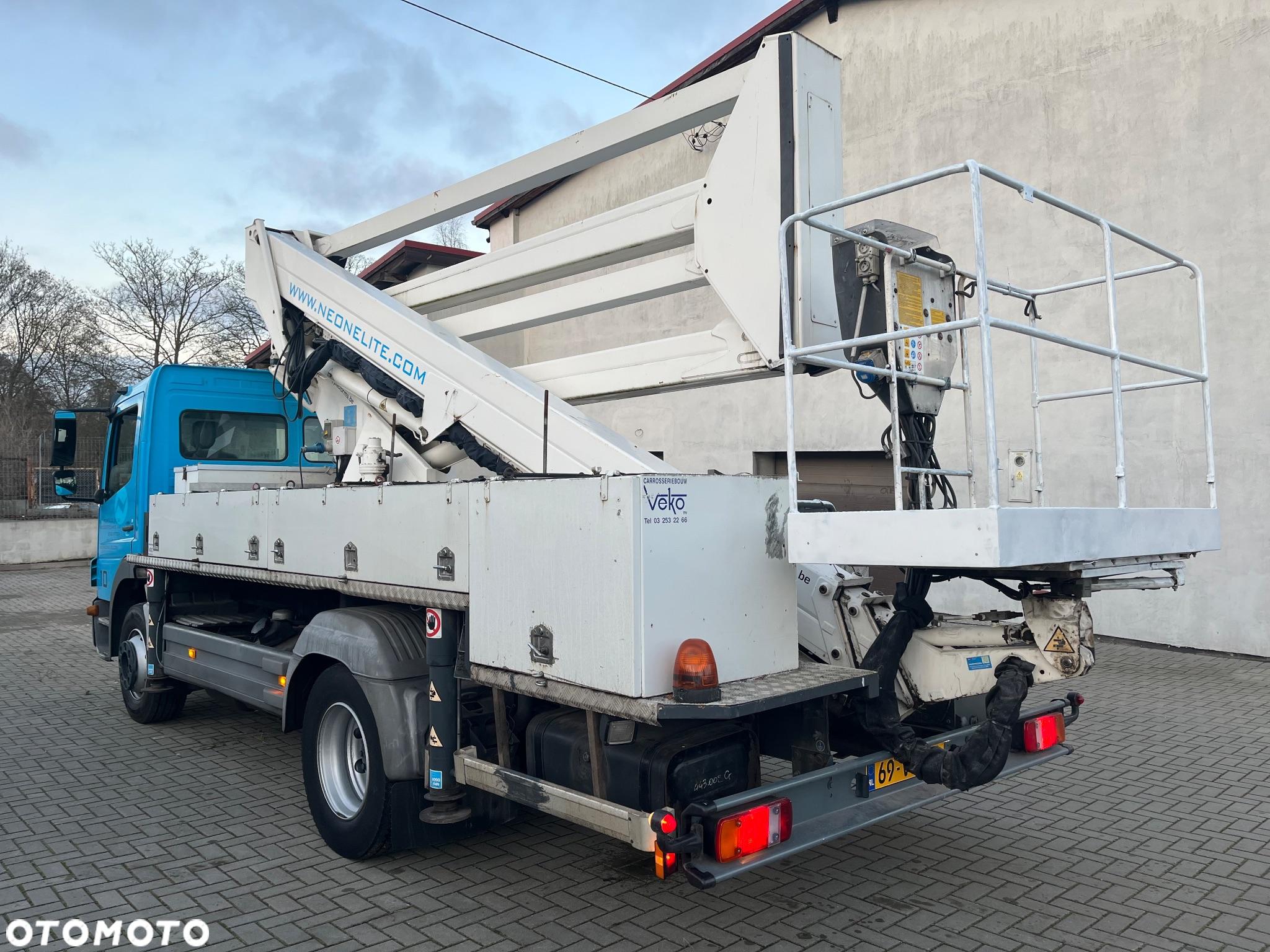 Mercedes-Benz Podnośnik Koszowy Zwyżka Gsr E290PX 29 Metrów Pełna Hydraulika !!! Jak Wumag Ruthmann Multitel Udt! Import ! - 12
