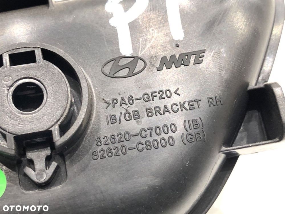 KLAMKA WEWNĘTRZNA PRAWY TYŁ  HYUNDAI i20 II (GB, IB) 2014 - 2022 1.4 74 kW [100 KM] benzyna 2014 - - 3