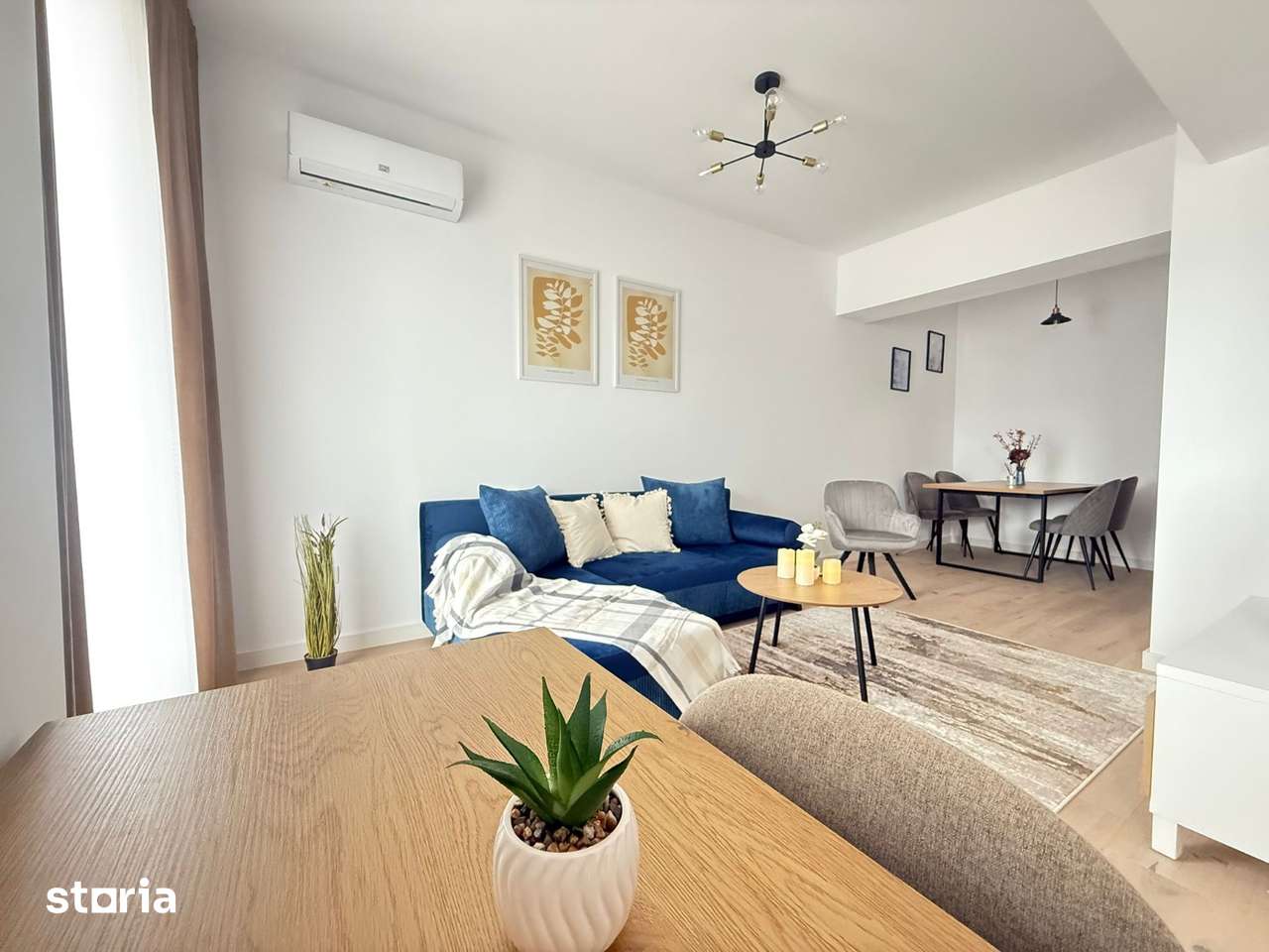 2 camere premium de inchiriat in First Estates Pipera | Mobilat comple — fotografia 1