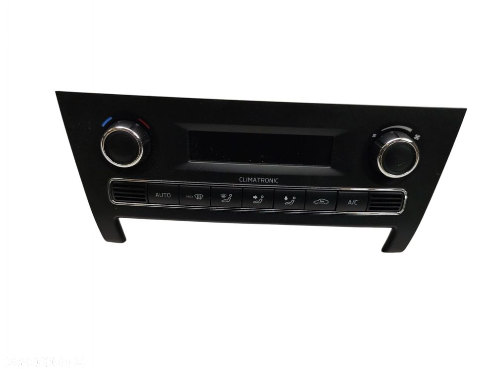 PANEL KLIMATYZACJI NAWIEWU CLIMATRONIC SKODA RAPID 5JA907044 - 1