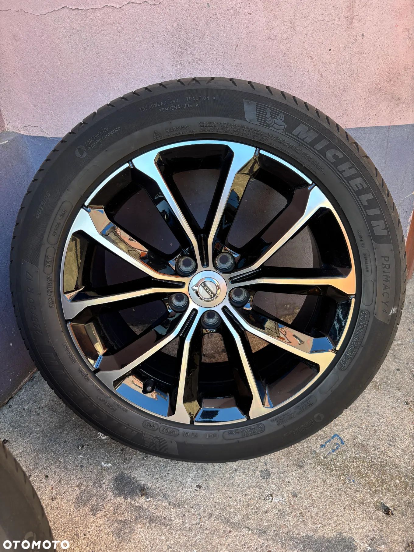 Koła Volvo V60 S60 Felgi 17 cali 5x108 Opony Michelin 225/50 R17 - 1