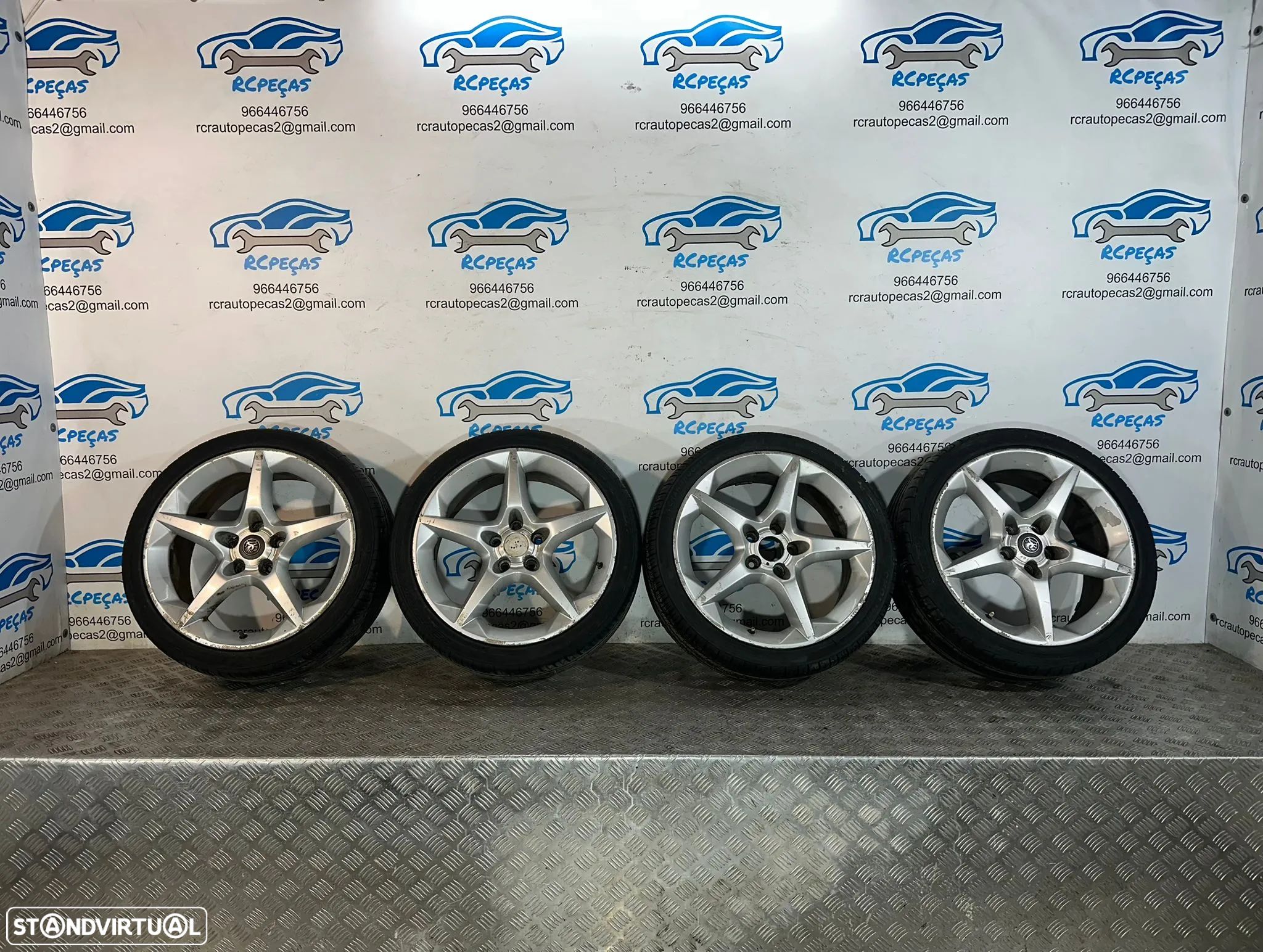 .Conjunto Jantes 18 Originais Penta Opel GM 7.5J ET37 13171852 - 1