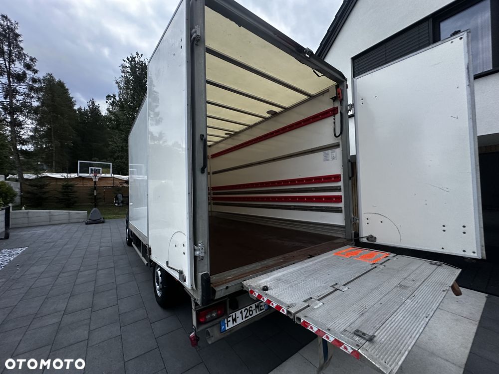 Fiat DUCATO 2.3 MAXI 130KM  KONTENER lekki + WINDA DHOLLAND 350kg silnik 2.3 130KM 2021 EURO 6 - 20