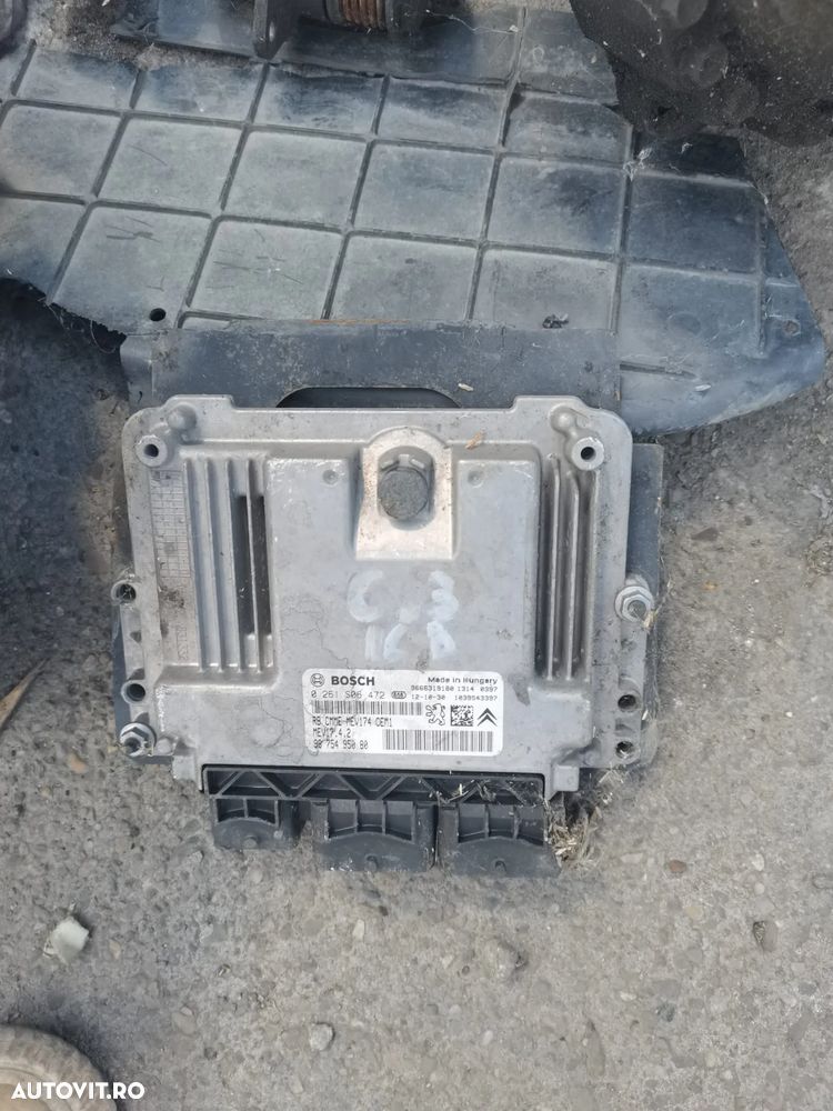 Calculator motor ECU Cod: 9675495080 / 0261S06472 Citroen C3 1.6 Benzina - 1