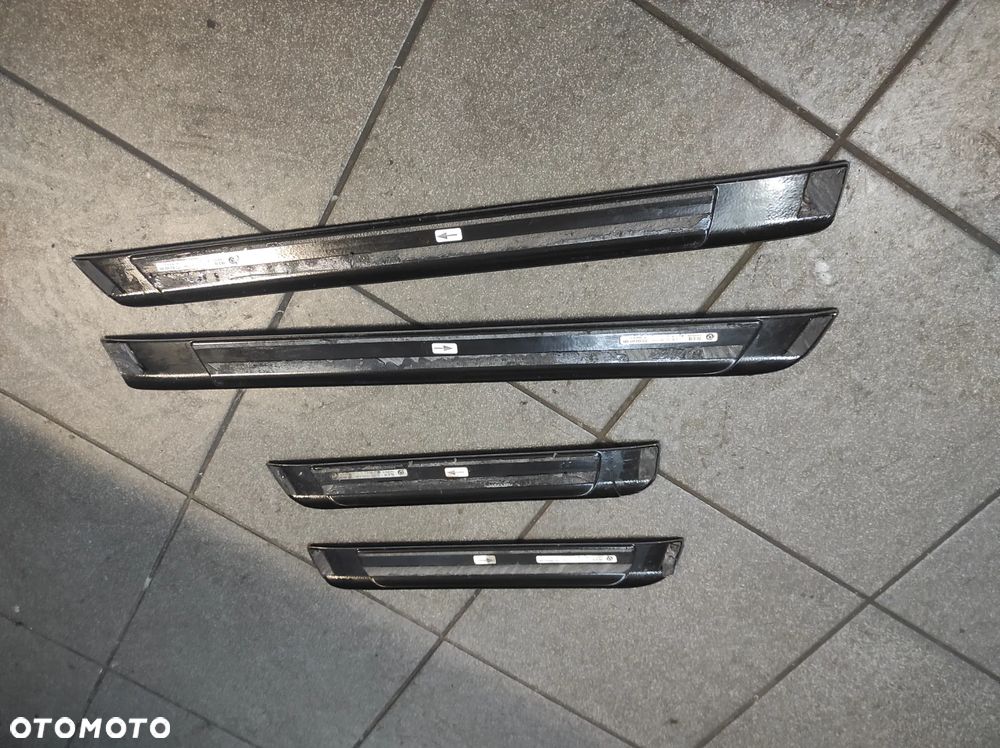 NAKŁADKI LISTWY PROGOWE SKODA SUPERB 2 CHROM 3T1 WYSYŁKA !!!! - 5