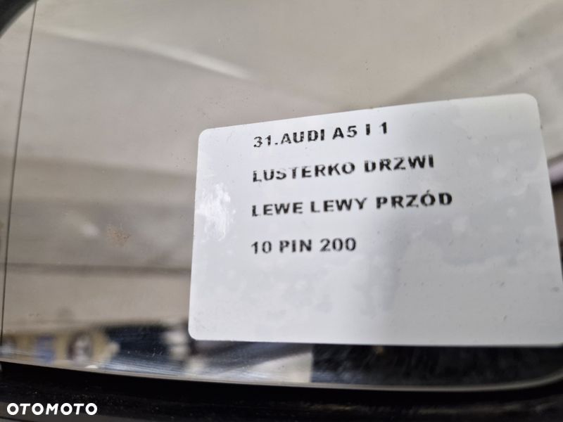 audi a5 8t lusterko drzwi lewe lewy przód 10 pin eu - 12