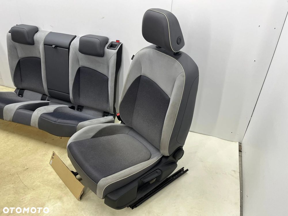 Fotele VW ID.3 id3 19r.-PODGRZEWANE tylna kanapa grzana mały przebieg EUROPA Komplet - 2