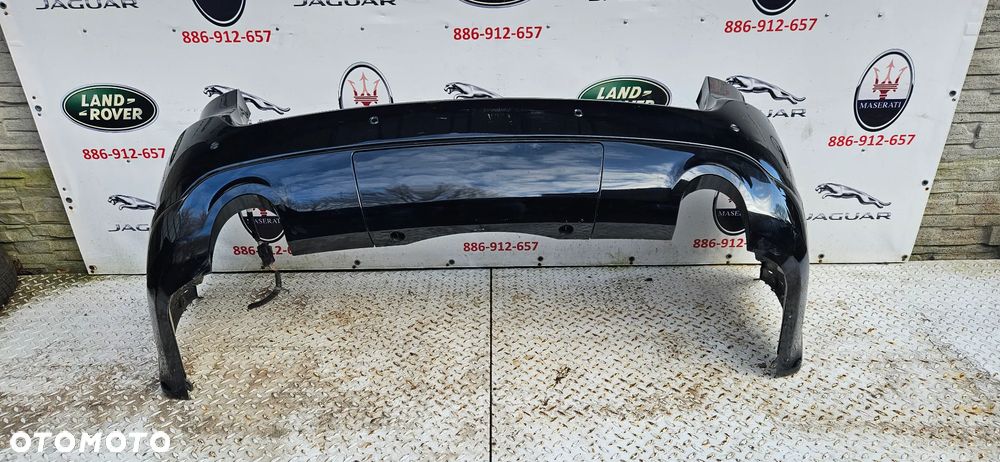 Dodge Durango III LIFT 2017- GT Kompletny zderzak tył pod 4x PDC oraz zaślepka na hak ZDERZAK POD 2 RURY kolor PXJ CZARNY  wersja GT - 3