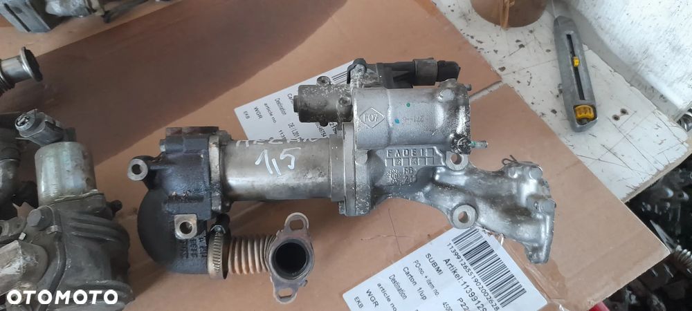 EGR  RENAULT MEGANE 1,5 DCI