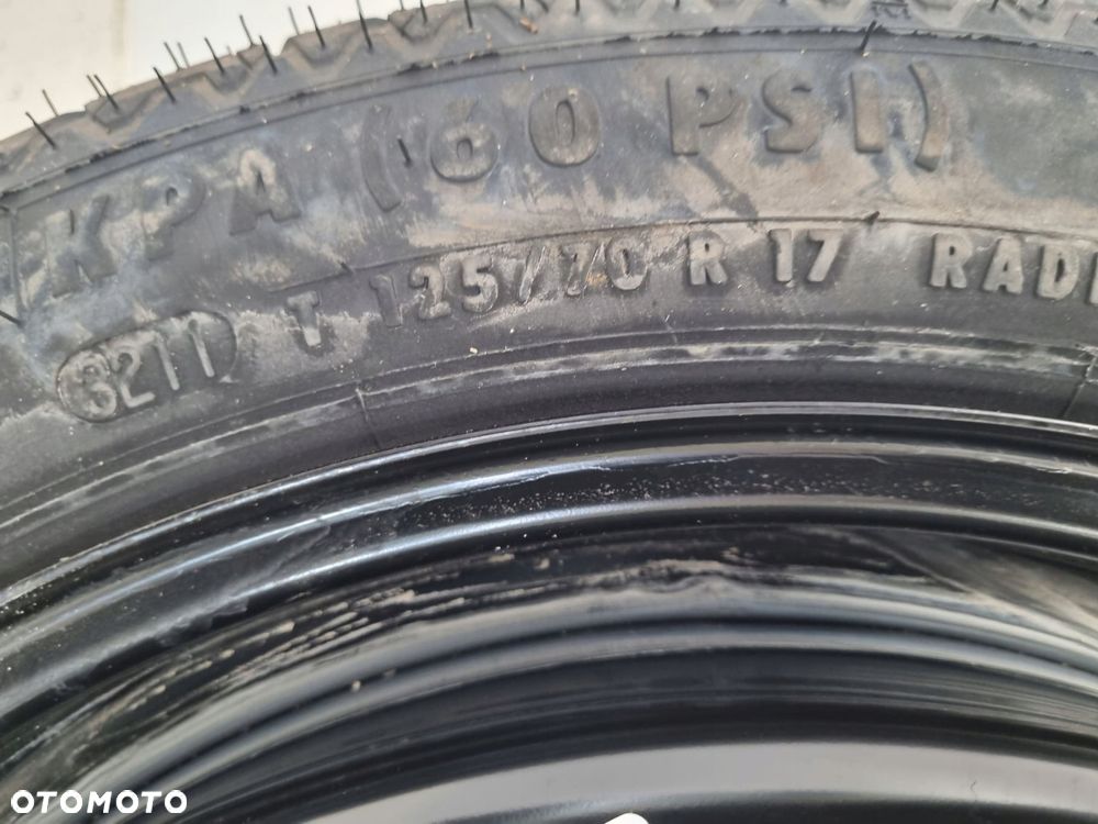 KOŁO DOJAZDOWE Opel Insignia A 125/70 R17 5x120 17X4.00B IS41 dojazdówka - 8