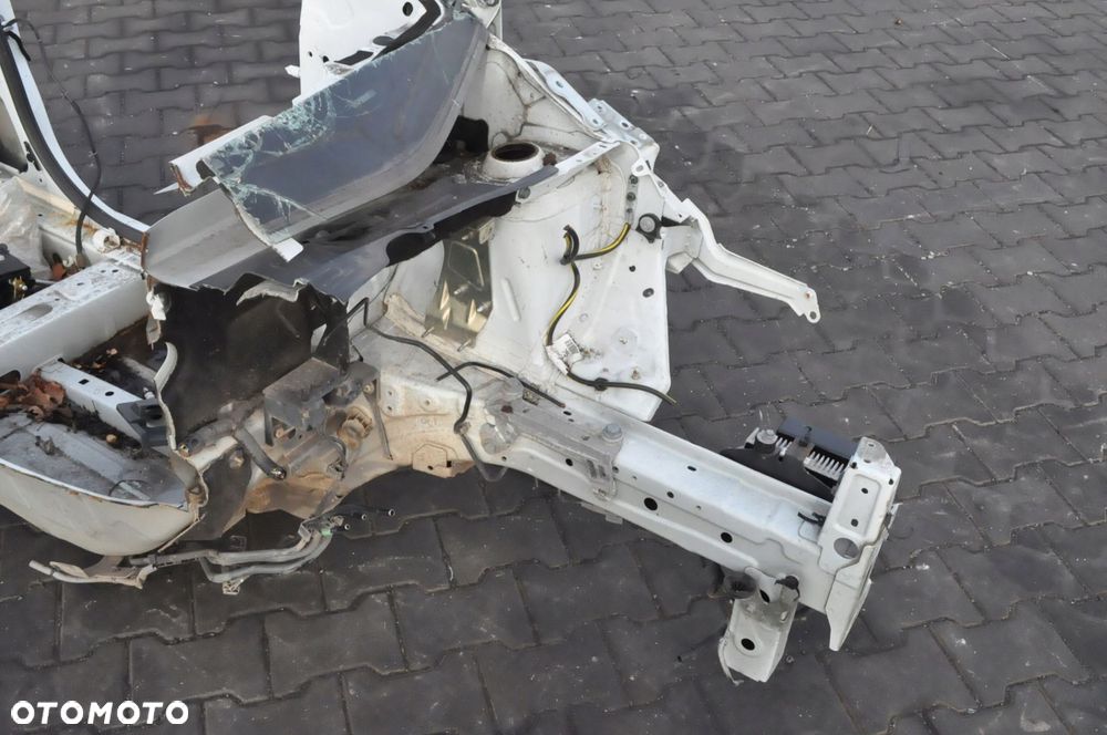 NISSAN MICRA V K14 ĆWIARTKA PODŁUŻNICA LEWY PRZÓD +PRÓG SŁUPEK LAKIER TEQNC - 9