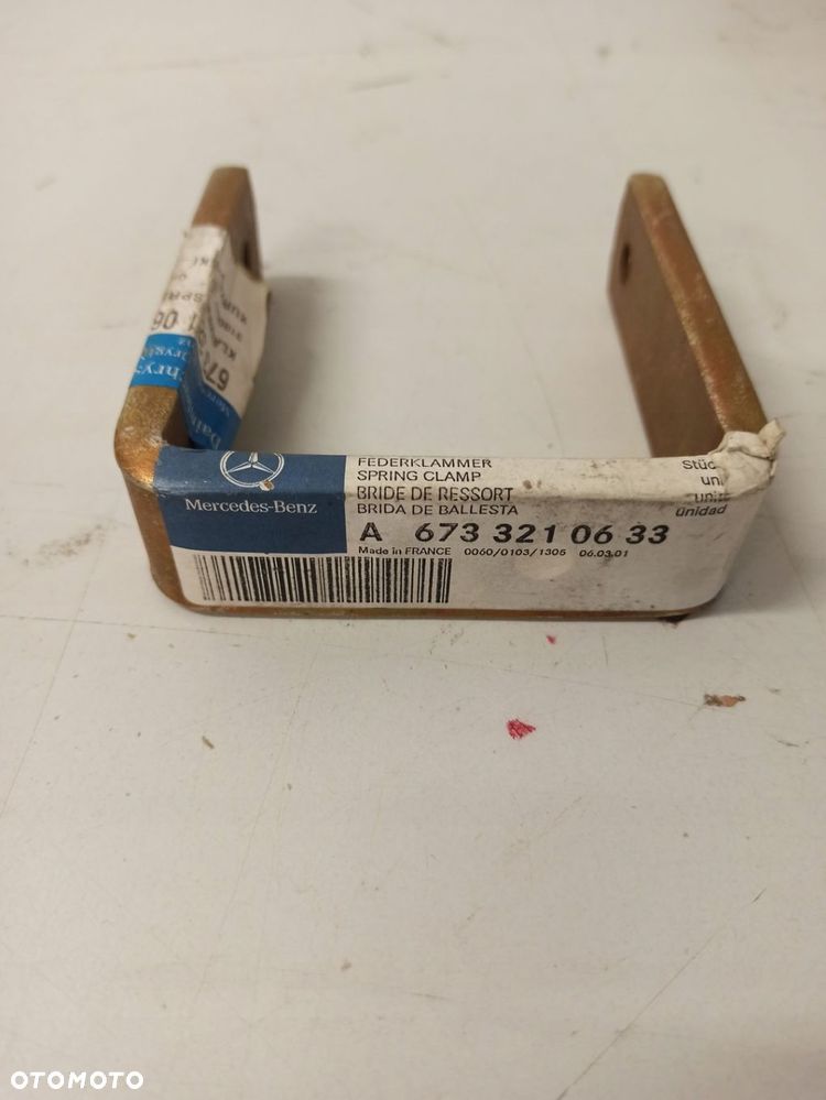 ZACISK SPRĘŻYNOWY MERCEDES CIĘŻAROWE A6733210633 ASO ORG - 2