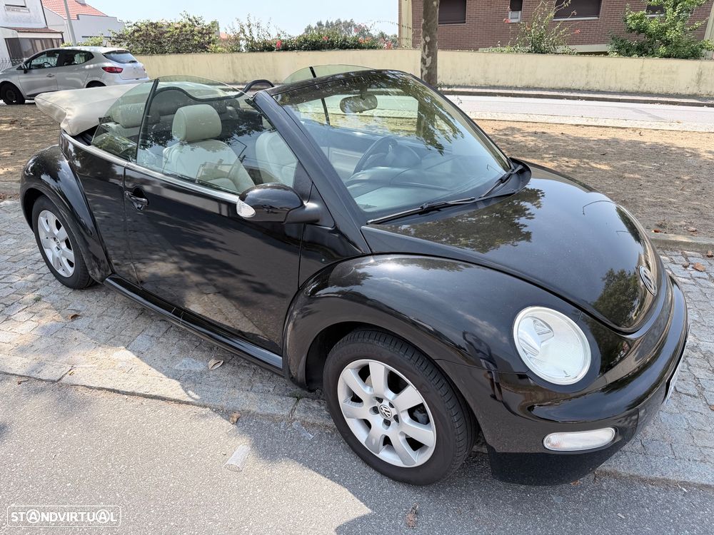 VW New Beetle Cabriolet 1.6 Top Couro - 1