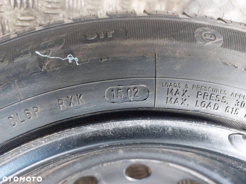 ORGANIZER WKŁAD BAGAŻNIKA + ZAPAS 4x98 6,5Jx15 ET43 195/65R15 FIAT STILO I - 9