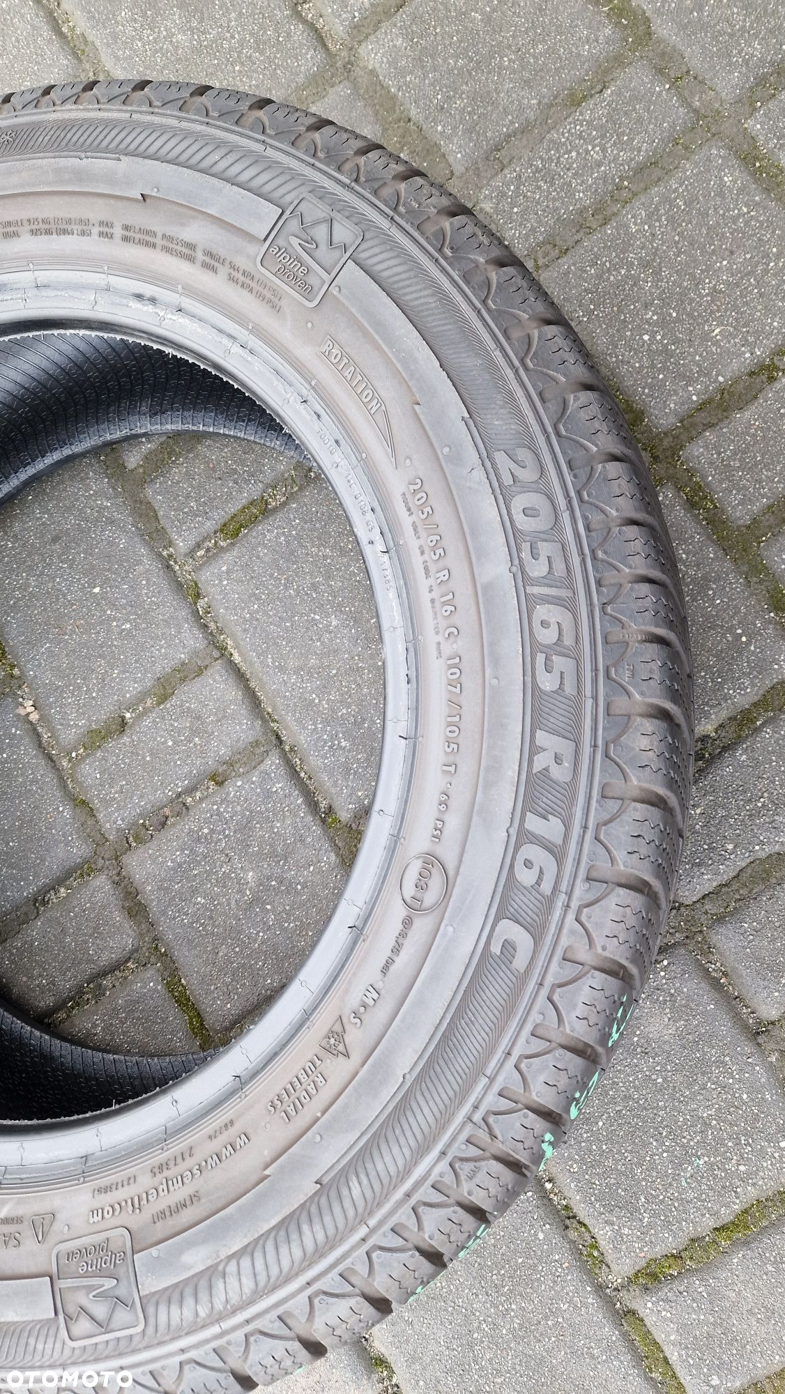 Opona Zimowa Semperit Van-Grip 2 205/65R16C 107/105T  0618 1szt - 2