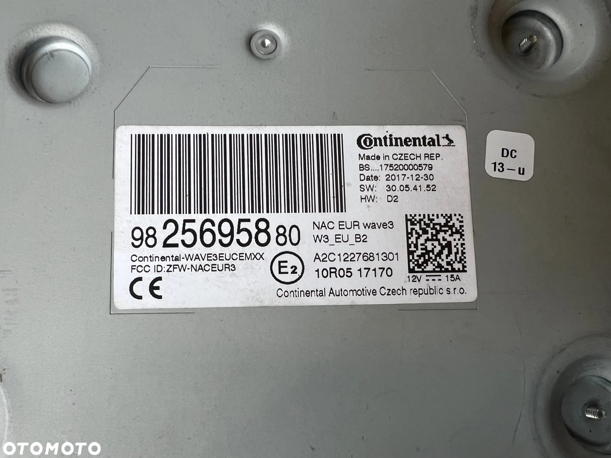 RADIO NAWIGACJA GPS CITROEN C4 CACTUS LIFT 9825695880 - 3