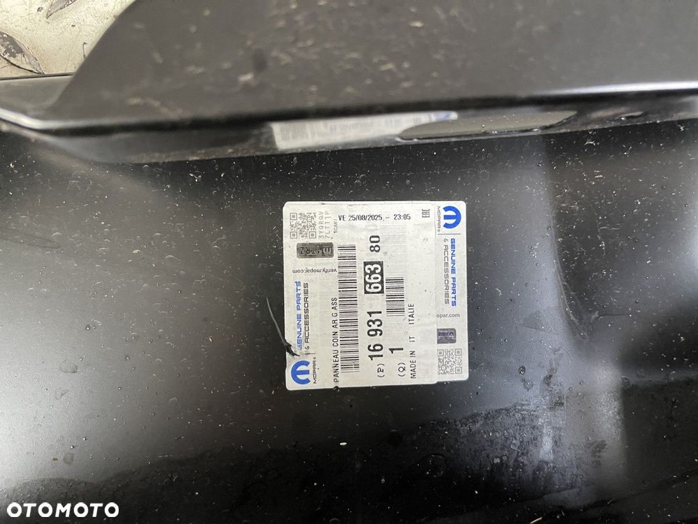 NOWY ORYGINALNY TYLNY LEWY BŁOTNIK NAROŻNIK SŁUPEK BOXER CITROEN JUMPER FIAT DUCATO III 14-25 - 5