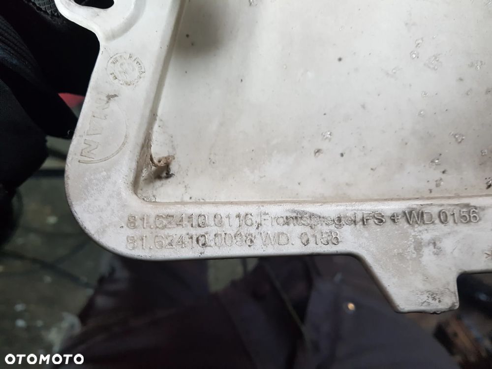 Narożnik szyby listwa osłona obudowa słupka kabiny PRAWA MAN TGX EURO 5 XLX 81624100116 - 3