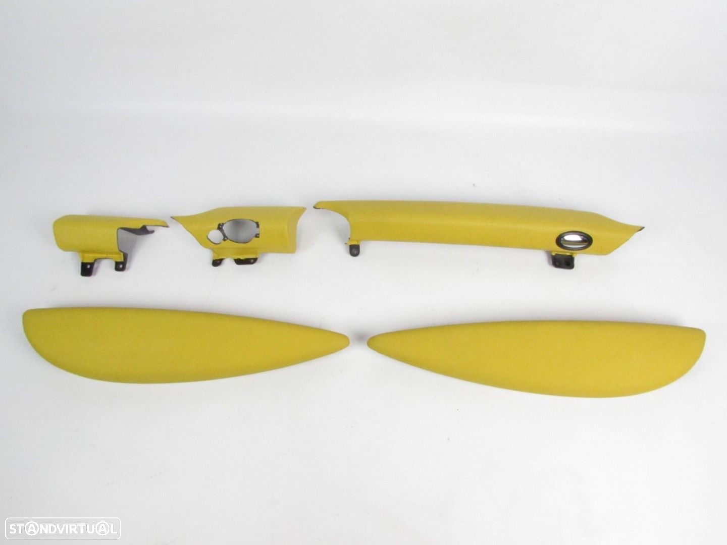 CONJUNTO REVESTIMENTOS Mellow Yellow Interior Seminovo/ Original MINI MINI CLUBM... - 1