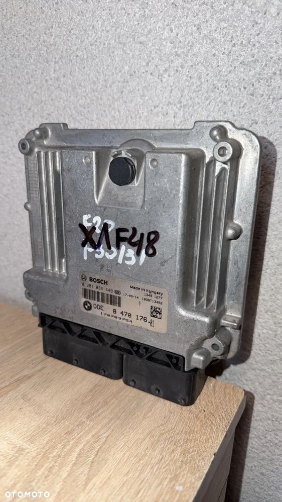 BMW X1 F48 MODUŁ KOMPUTER STEROWNIK SILNIKA 8470176 - 2