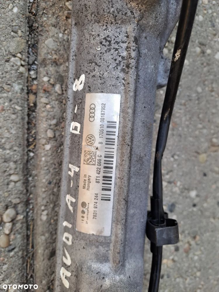 Audi A4 B8 przekładnia kierownicza maglownica listwa 7831974244 8T422066C - 6