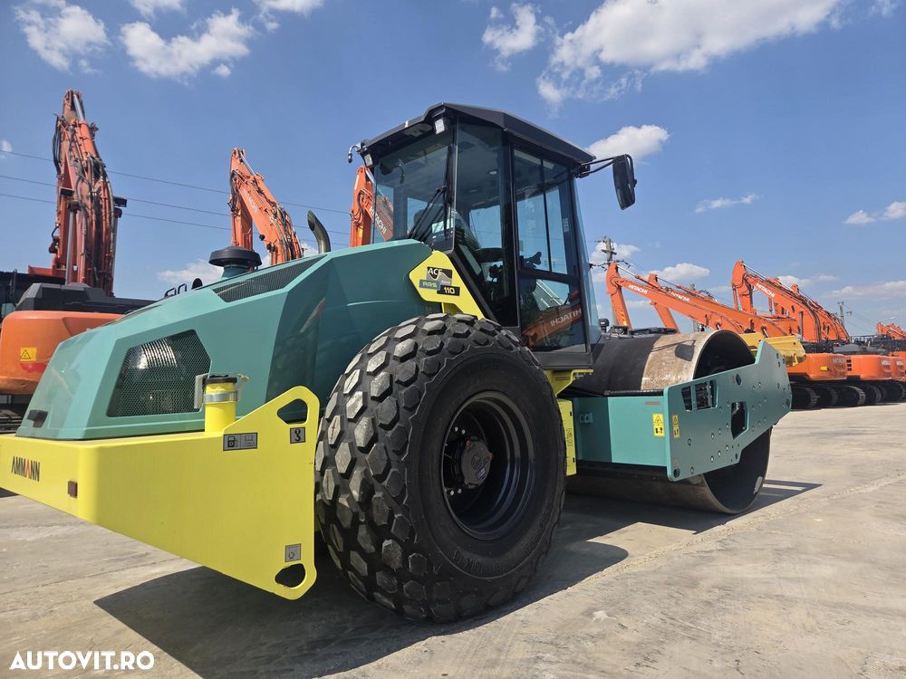 Ammann ARS110, 14,7tone, 25ore-NEFOLOSIT, latime rola 2,1m, motor Deutz 135CP, Declaratie CE, produs in GERMANIA, garantie 1 an, Aer cond, Antifurt, lung 5,9m, FULL OPTION, posibilitate leasing 4 ani, PROMOTIE 84.900 EUR+Tva - 36