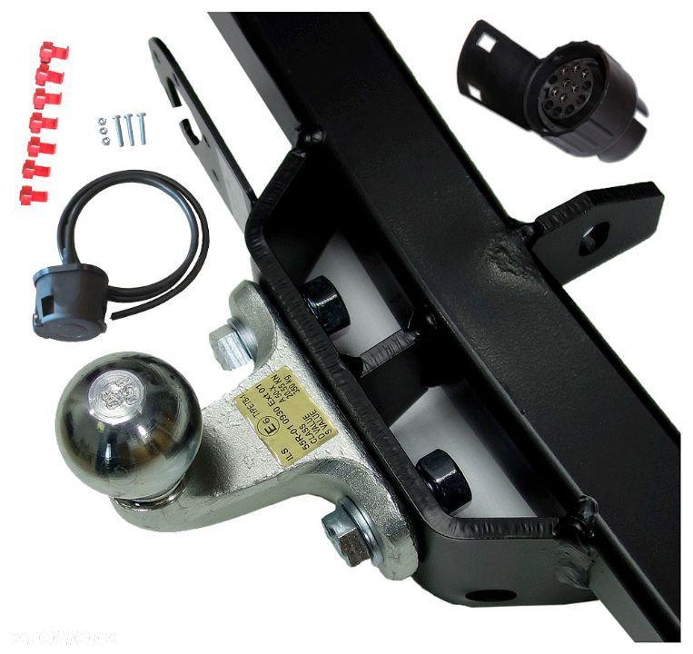 KOMPLETNY HAK+WIĄZKA 7PIN + GNIAZDO  HONDA CRV 2II 2002-2007 CR-V - 3