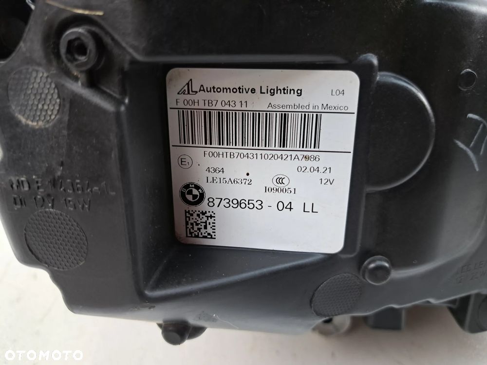 LAMPA LEWA PRZEDNIA BMW X3 G01 X4 G02 ADAPTIVE LED 8739653-04 - 6