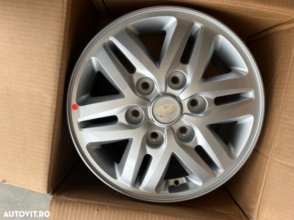 vând jante originale noi Hyundai Teracan pe 16” - 3