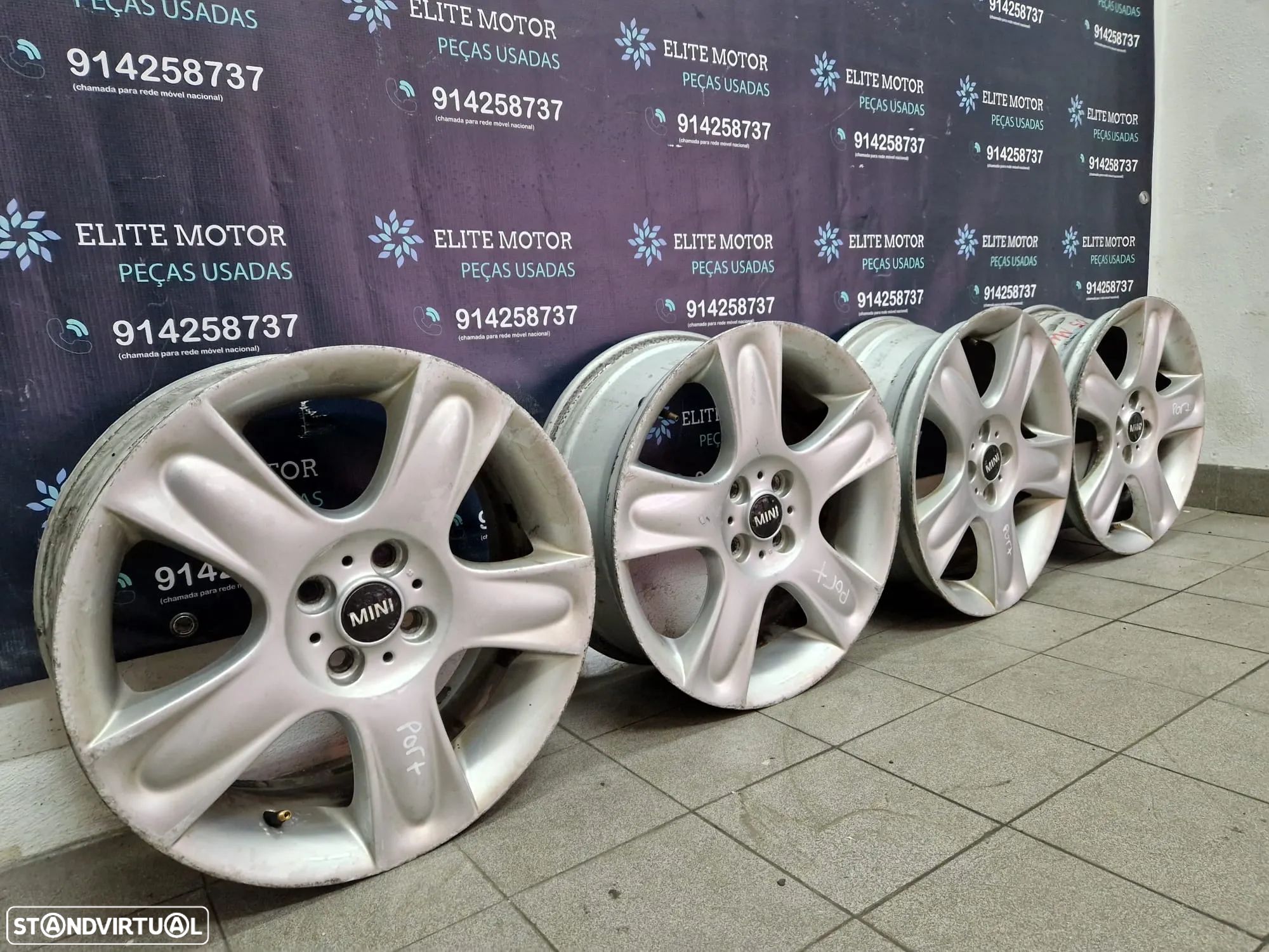 Jantes usadas MINI ONE COOPER R56 R55 R57 17 4X100 - 1