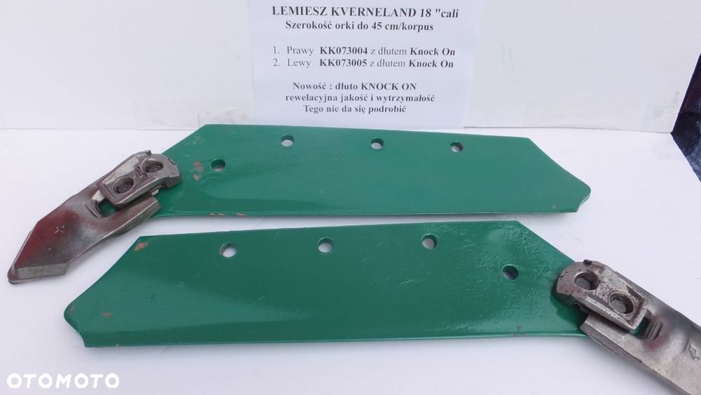 Lemiesz Kverneland 18 cali z dłutem Knock ON. Dłuto Kverneland - 2
