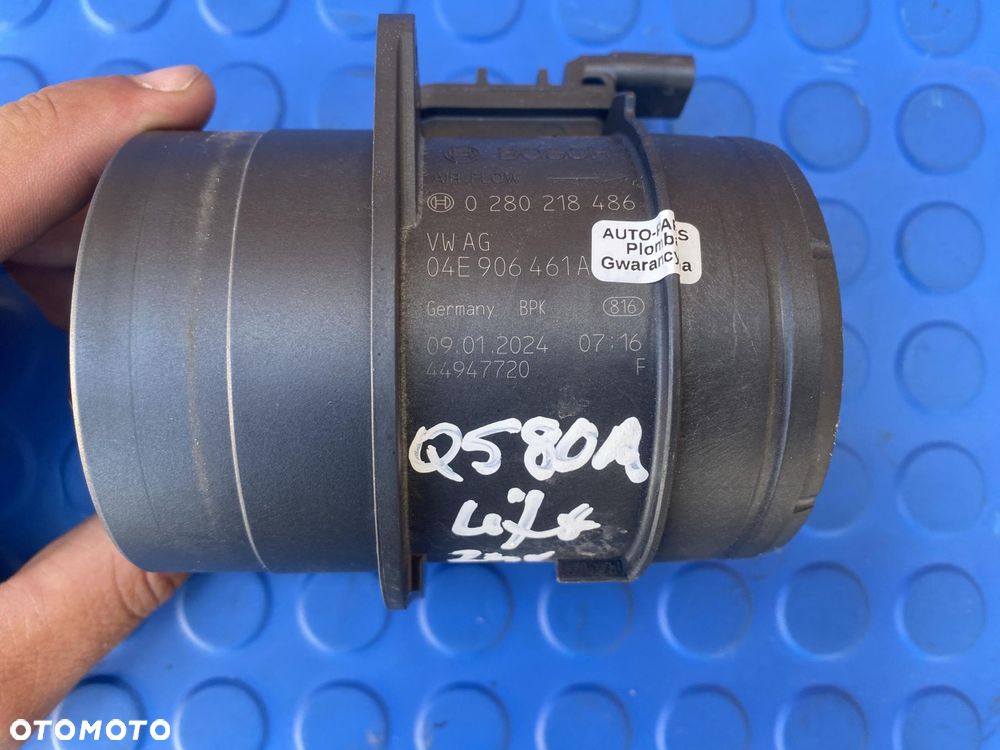 AUDI Q5 80A LIFT 04E906461E PRZEPŁYWOMIERZ PRZEPŁYWKA ORYGINAŁ 2024 - 2