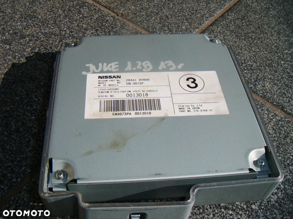 nissan juke f15 13r sterownik kamery 284a1bv80b - 1
