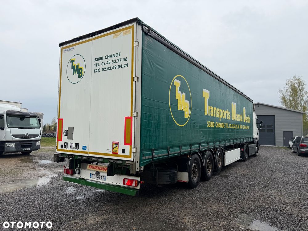 Fruehauf Firanka !! BPW !! Os podnoszona !! z Francji - 4
