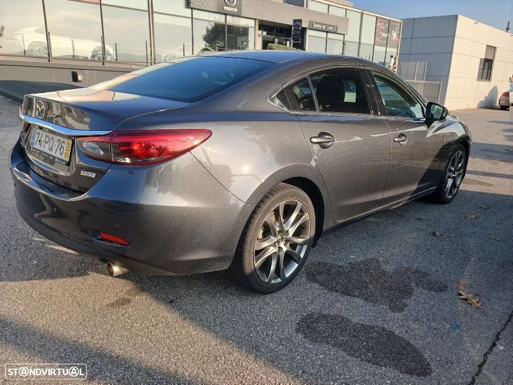Mazda 6 M6 2.2 SKY-D Excellence PLeather White+Cruise P.+TAE+Navi - 2