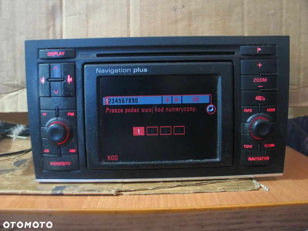 radio radioodtwarzacz nawigacja navi plus audi A4 B6 8E0035192B - 2