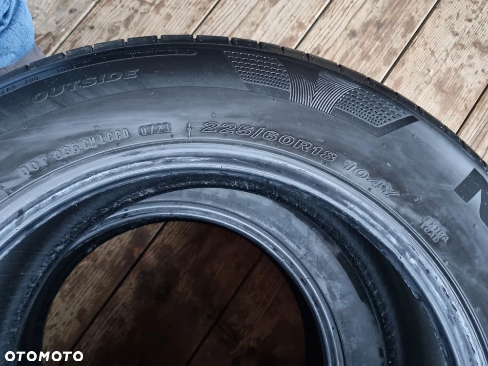 Opony NEXEN NFERA SPORT SU2 225/60R18 104Y,XL 2023r, 4x7mm jak nowe - 12