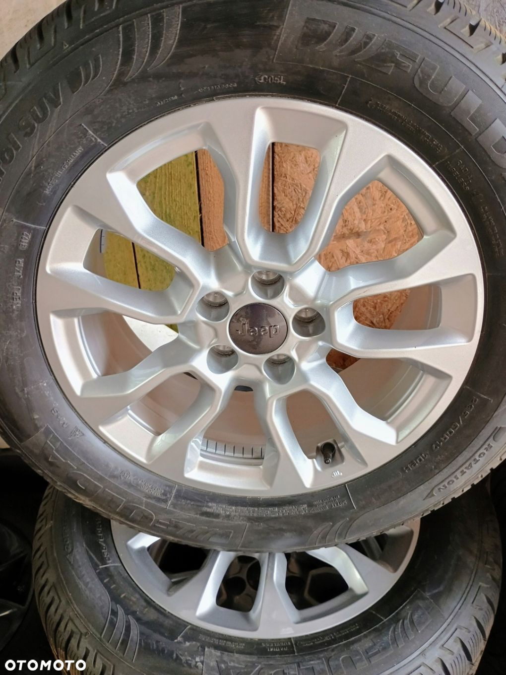 NOWE KOŁA ALU zimowe 7J 17" 5x110 JEEP COMPASS RENEGADE 52142689 ORYGINAŁ - 2